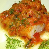блюдо из минтая